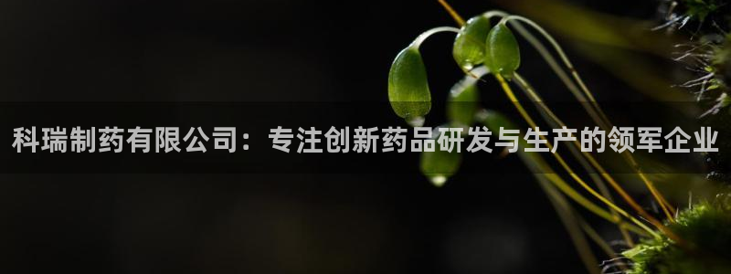 九游会老哥俱乐部官网首页论坛：科瑞制药有限公司：专注创新药品研发与生产的领军企业