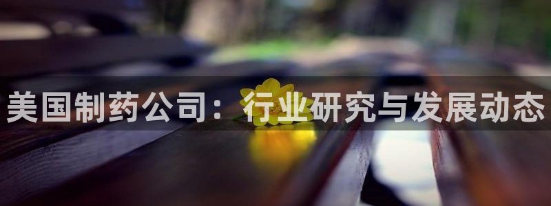 老哥俱乐部是干什么的：美国制药公司：行业研究与发展动态