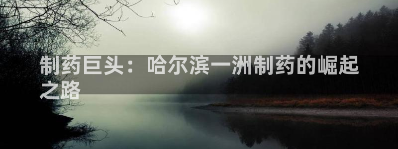九游会老哥俱乐部：制药巨头：哈尔滨一洲制药的崛起
之路