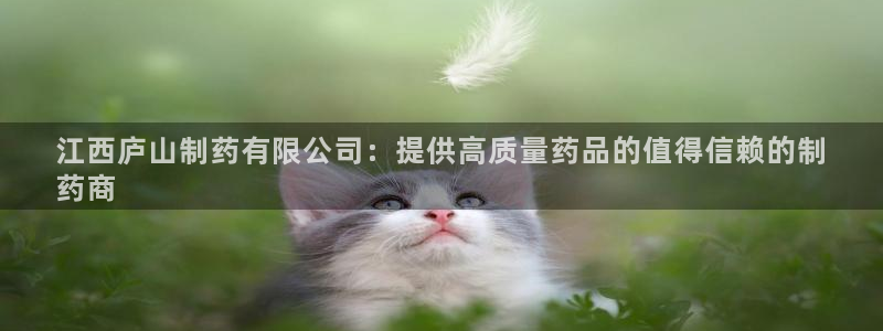 老哥俱乐部是干什么的：江西庐山制药有限公司：提供高质量药品的值得信赖的制
药商