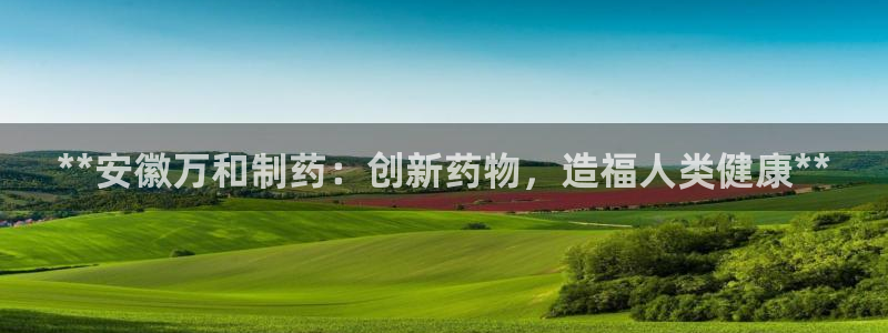 九游老哥俱乐部官网登录入口：**安徽万和制药：创新药物，造福人类健康**