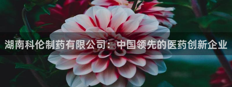 usdt九游会老哥俱乐部：湖南科伦制药有限公司：中国领先的医药创新企业