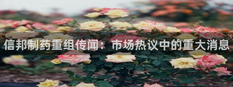 九游老哥俱乐部登录：信邦制药重组传闻：市场热议中的重大消息