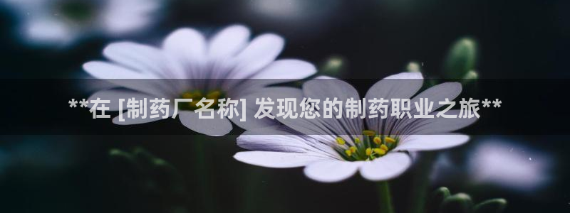 九游老哥俱乐部官网登录入口：**在 [制药厂名称] 发现您的制药职业之旅**